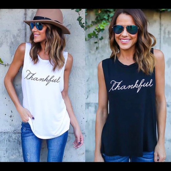 “THANKFUL” TANK TOP - Picture 3 of 6